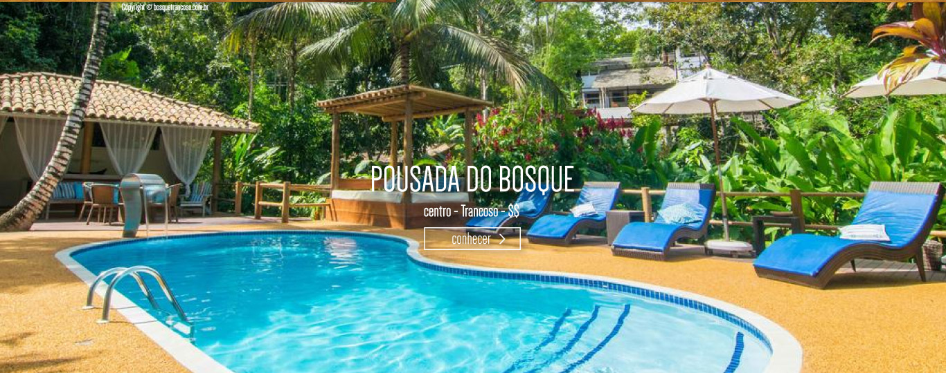 pousada em trancoso pe na areia